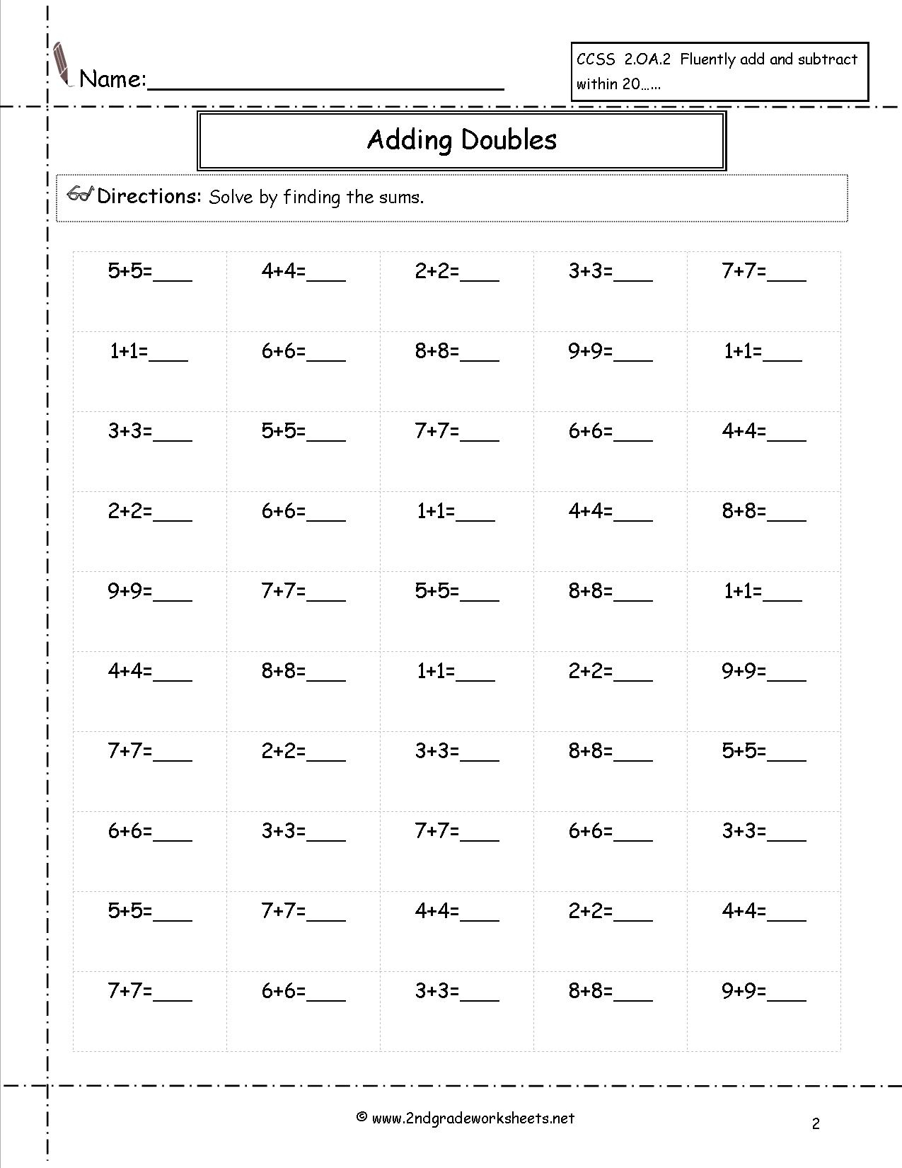 Free Math Worksheets And Printouts inside Free Printable Multiplication Problems