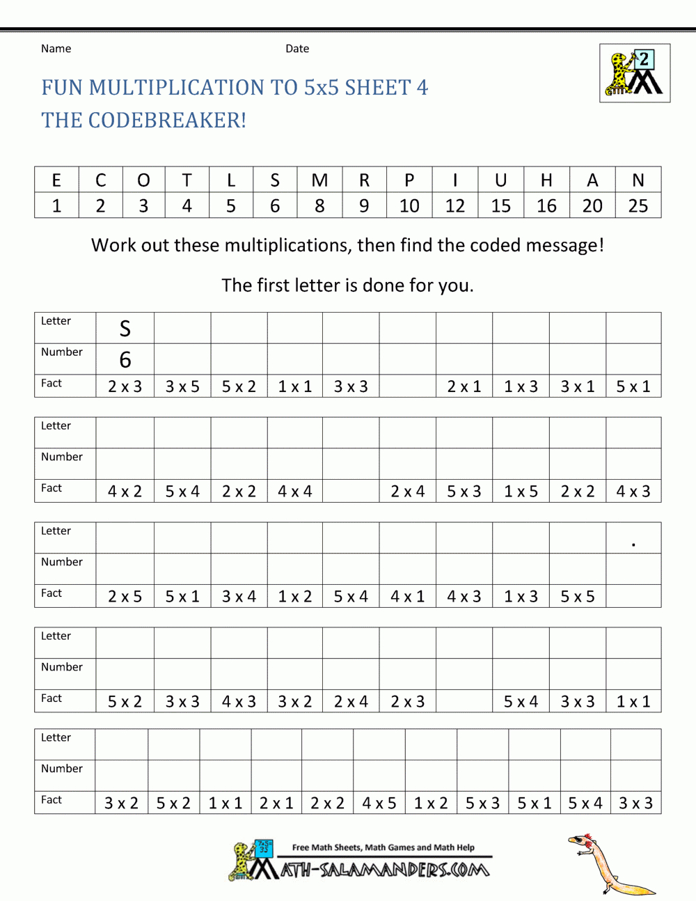  Worksheets On Multiplication And Division For Grade 4 PrintableMultiplication