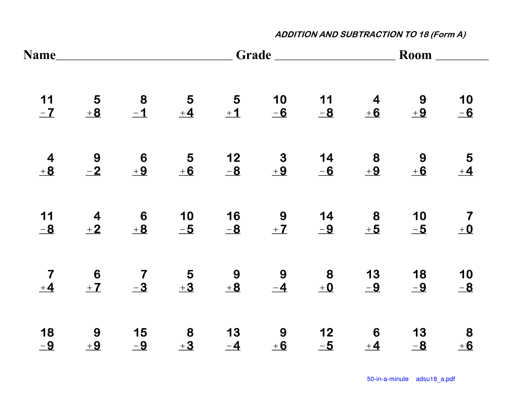 Multiplication Worksheets 5Th Grade Pdf PrintableMultiplication