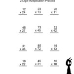 4Th Grade Multiplication Worksheets - Best Coloring Pages within Multiplication Worksheets Education.com