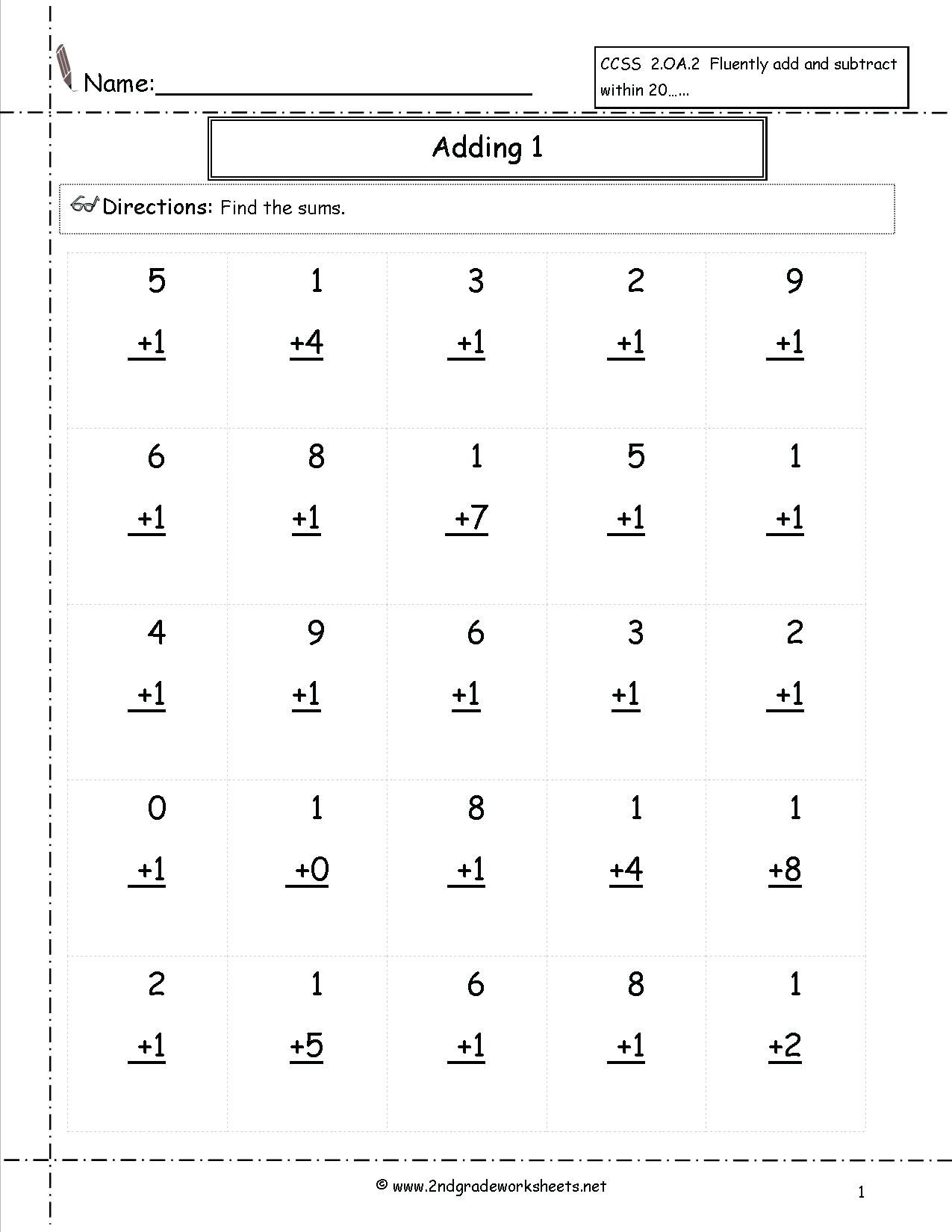 5 Free Math Worksheets First Grade 1 Subtraction Subtracting for Multiplication Worksheets Level 1