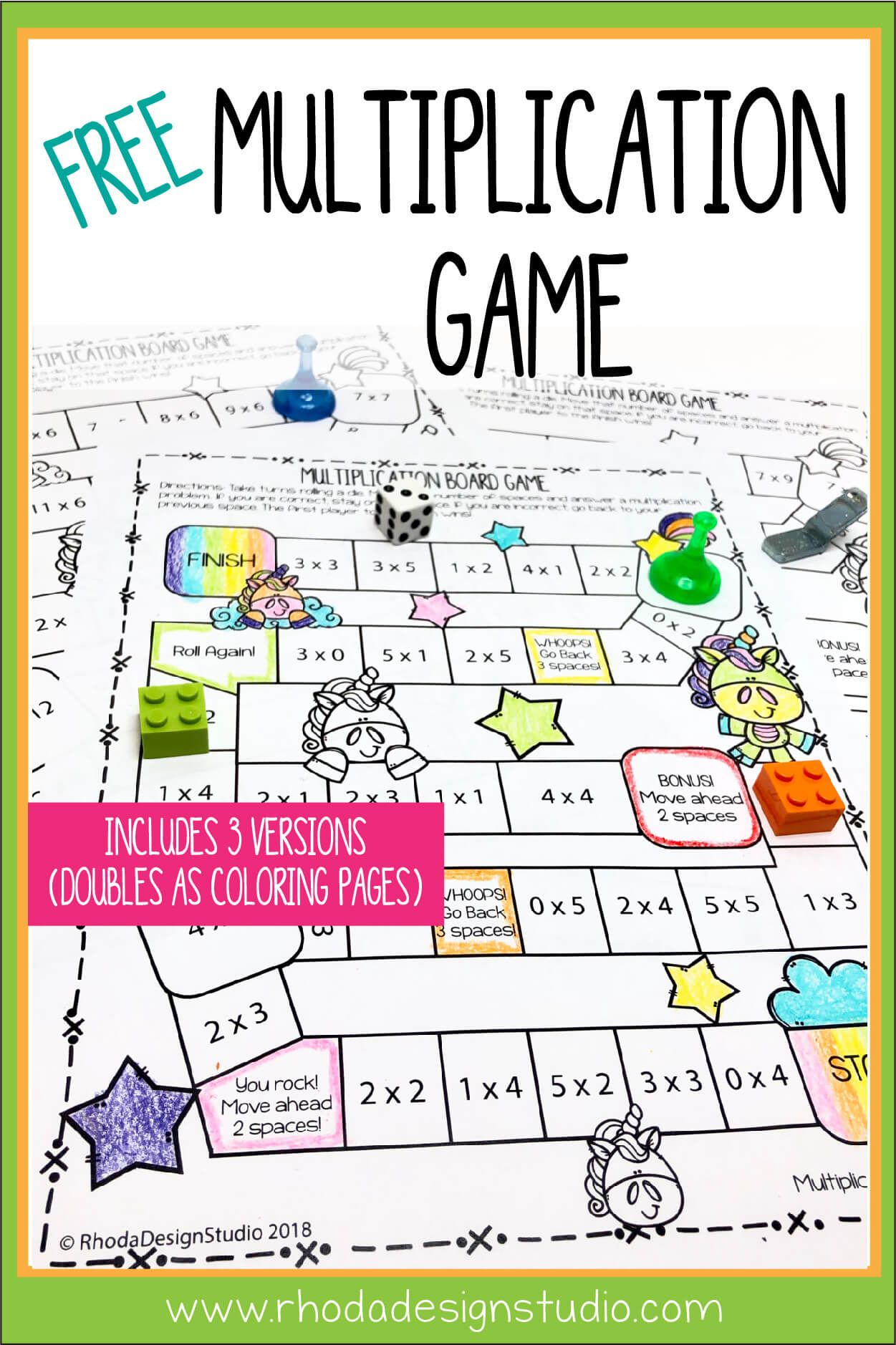 Printable Multiplication Games Free Printable Multiplication Flash Cards