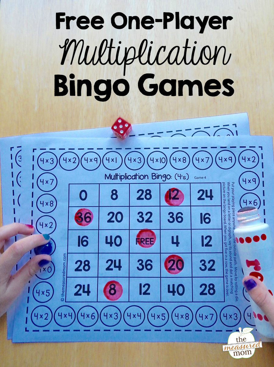 Multiplication Bingo Free Printable Free Printable Worksheet