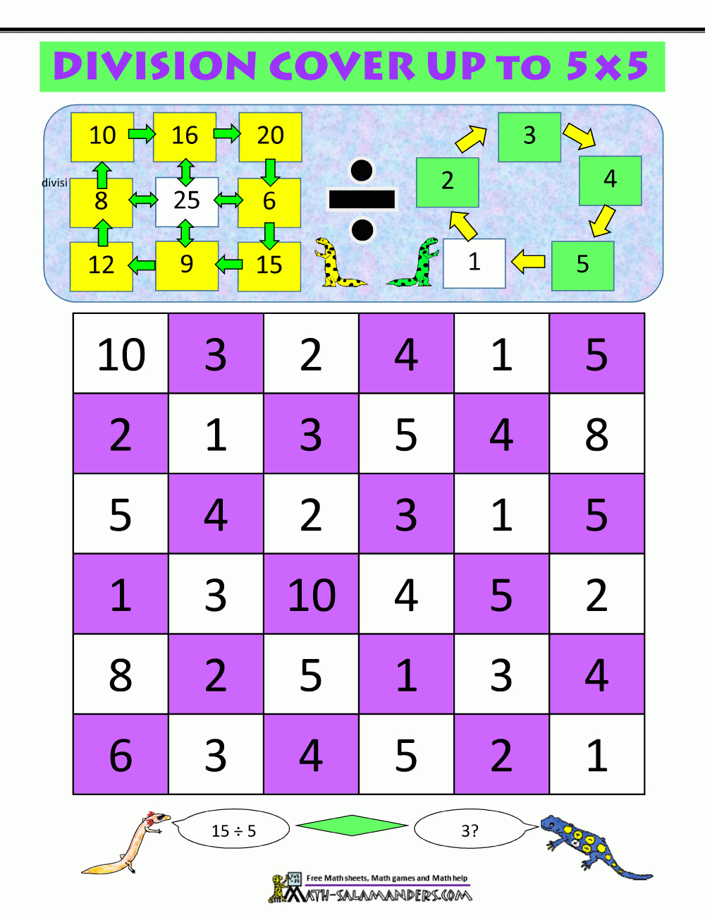 Printable Multiplication Games Ks2 PrintableMultiplication