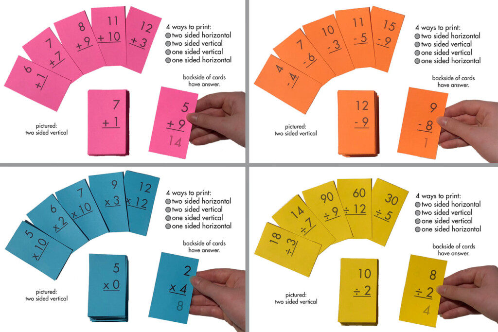 Printable Multiplication Flash Cards 0-9 | PrintableMultiplication.com