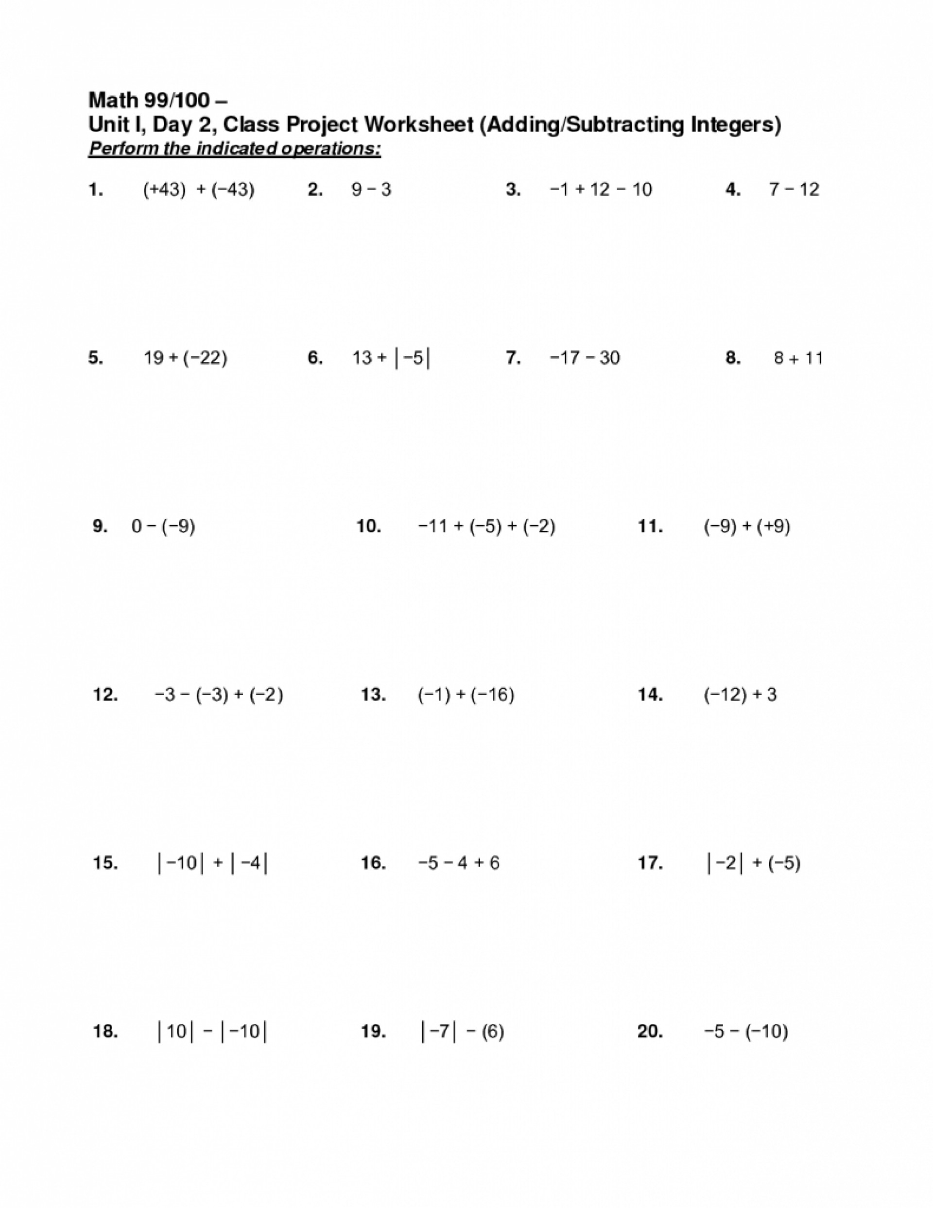 Printable Multiplication Worksheets Grade 6 PrintableMultiplication