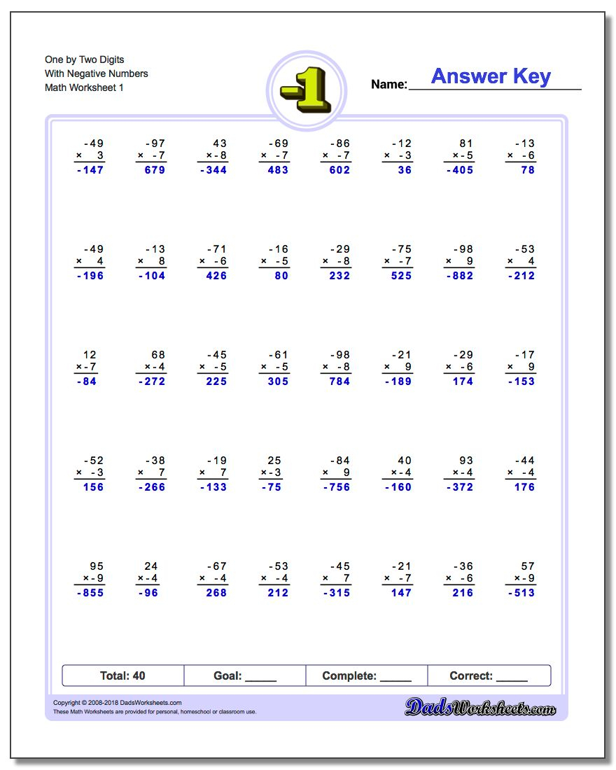 Multiplication Worksheets Multiples Of 10 PrintableMultiplication
