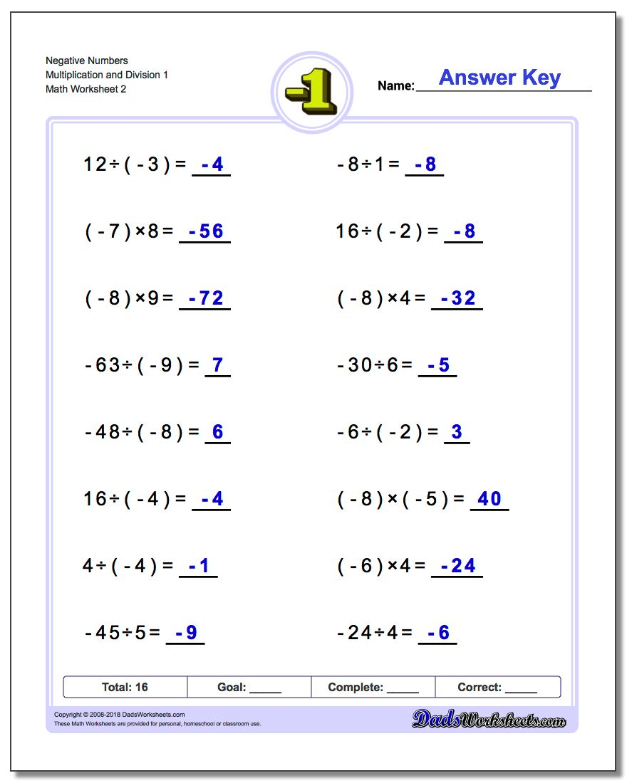 Worksheets Relating Multiplication And Division PrintableMultiplication