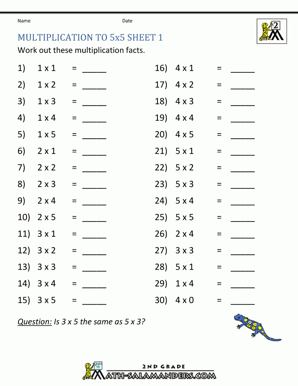 multiplication practice games