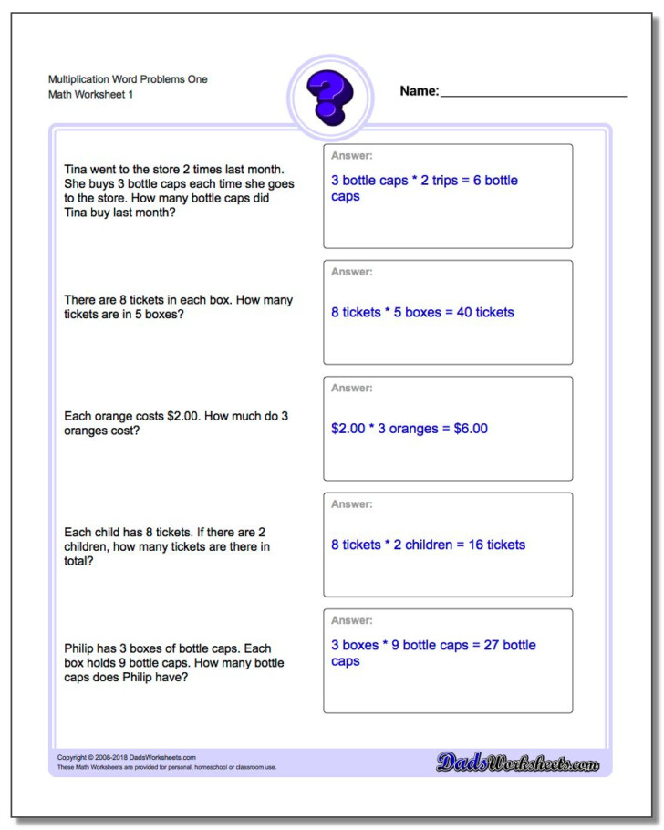 Worksheets Multiplication Grade 6 PrintableMultiplication