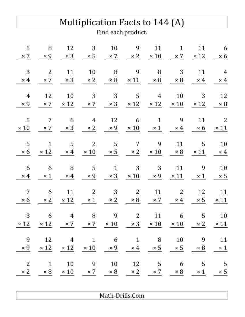 4th grade multiplication practice worksheets free printable