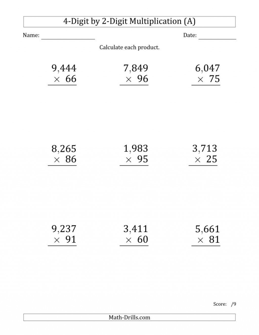 multiply-2-digits-by-2-digits-worksheet