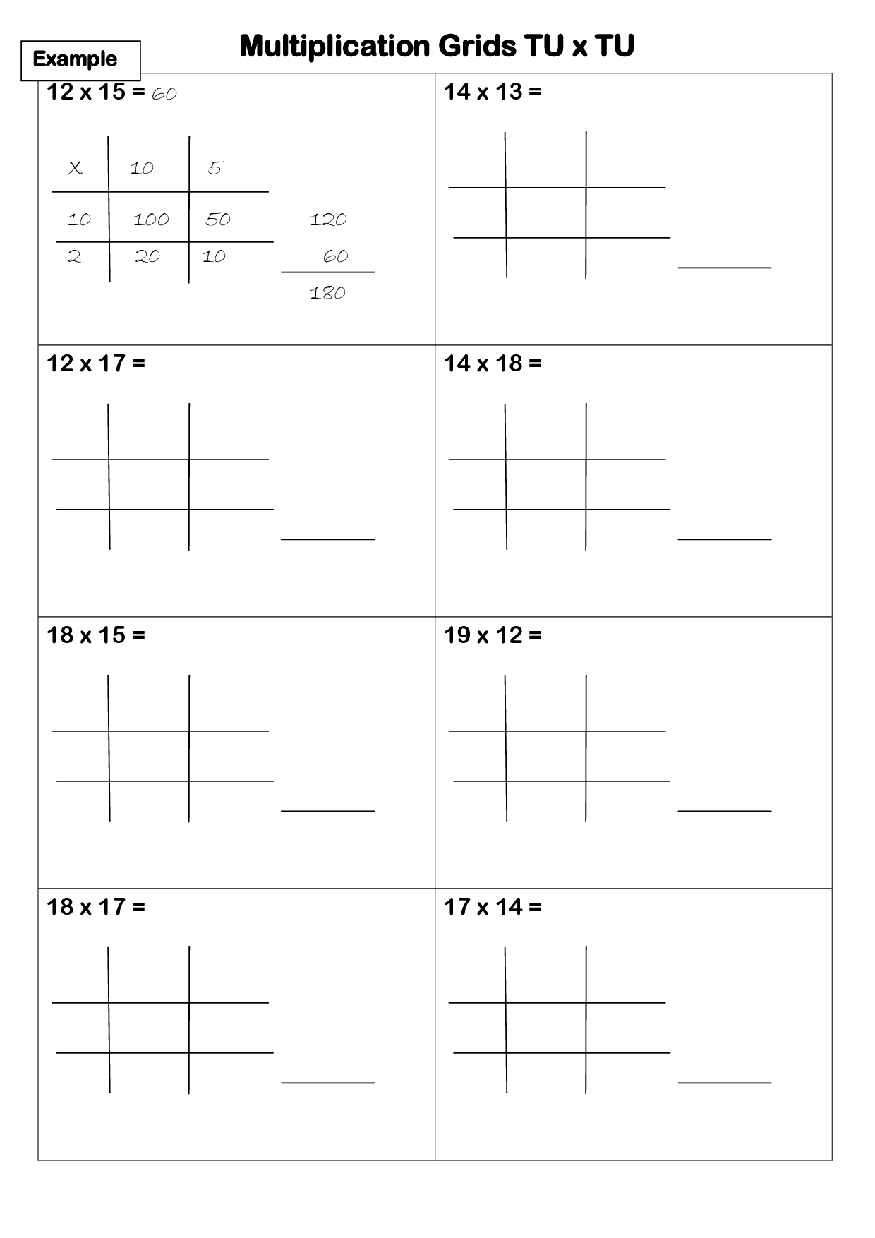 multiplication worksheets lattice printablemultiplicationcom