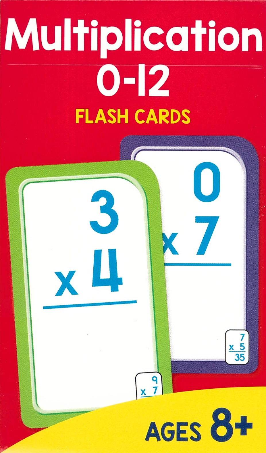 Multiplication Facts Flash Cards