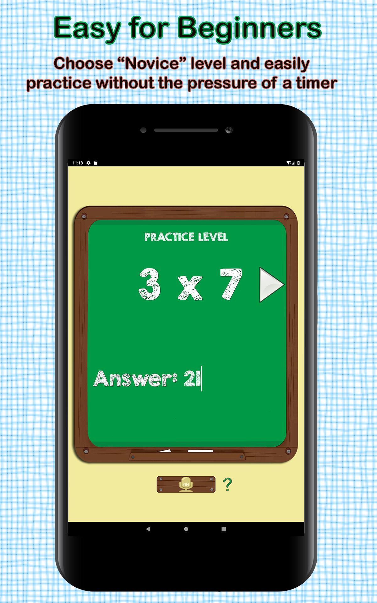 Multiplication Flash Cards For Android - Apk Download