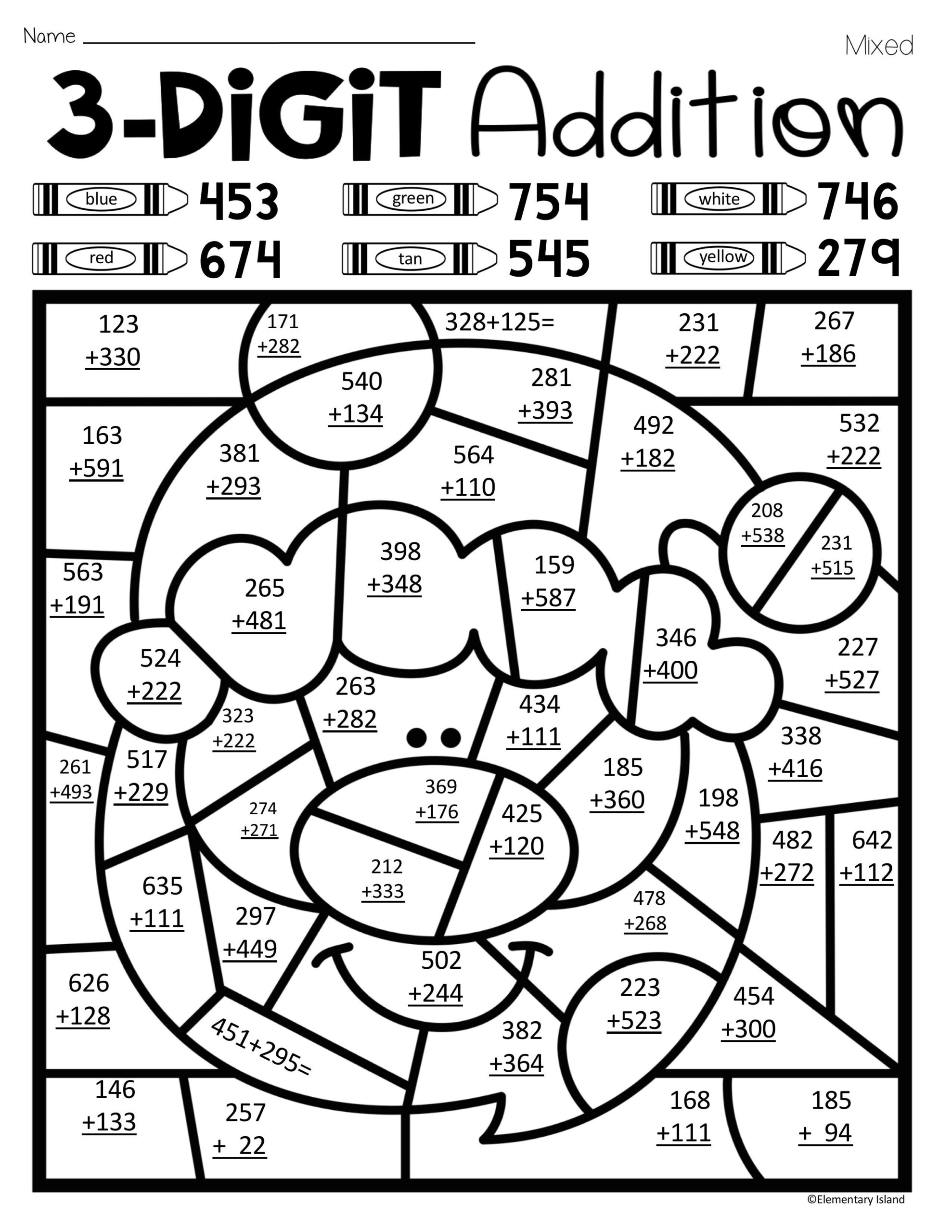 2nd-grade-color-by-number-christmas-worksheets-name-tracing-generator
