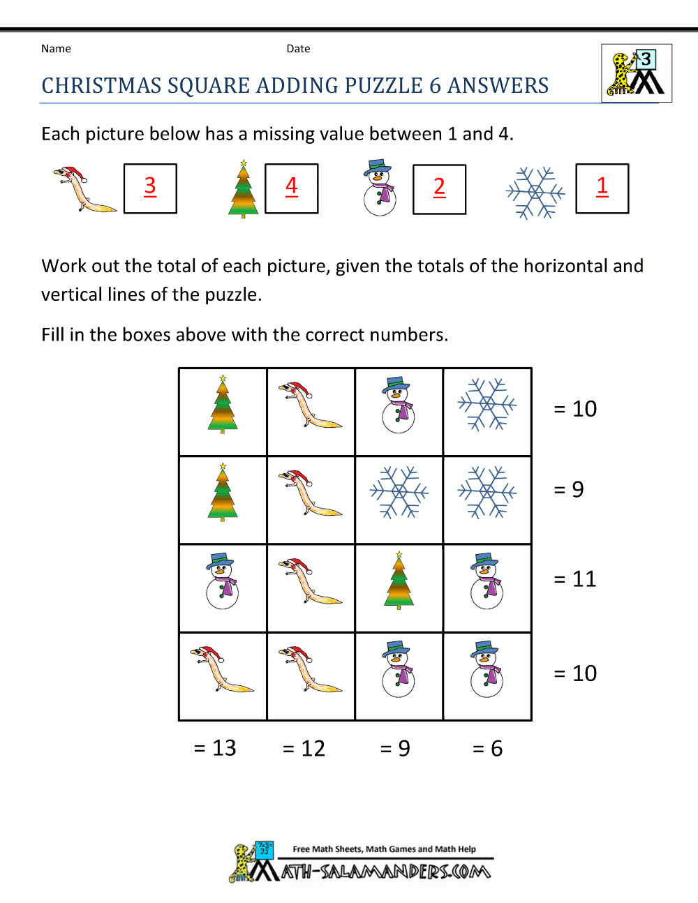 Christmas Maths Addition Worksheets Ks1 Printable Multiplication Flash Cards