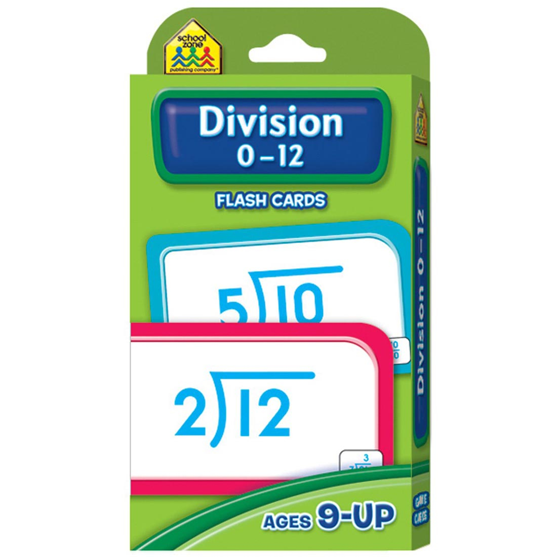 Details About School Zone Division 0-12 Flash Cards - Division 0-12 Flash  Cards
