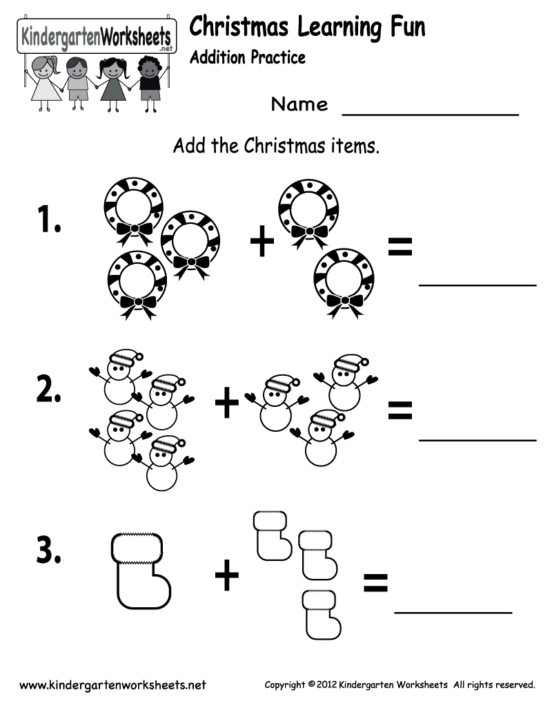 Christmas Themed Math Worksheets For Preschool Printable Multiplication Flash Cards