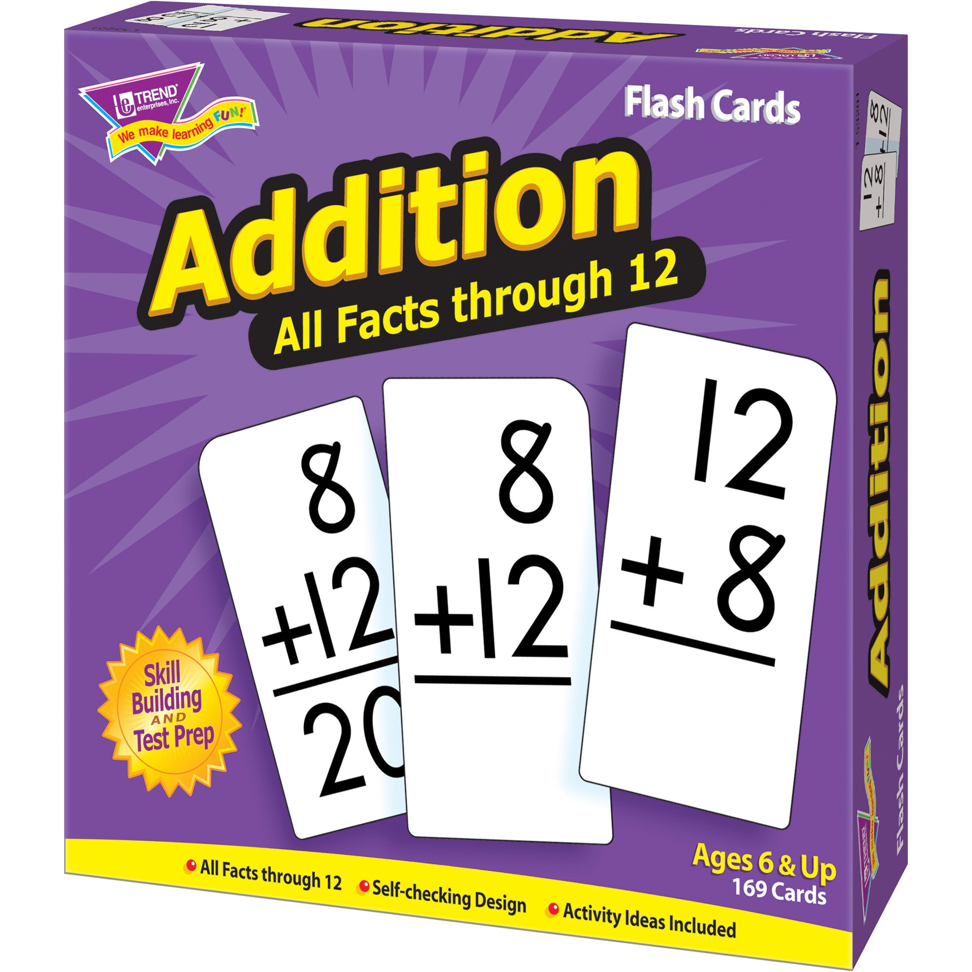 Trend Enterprises Inc Flash Cards All Facts 0-12