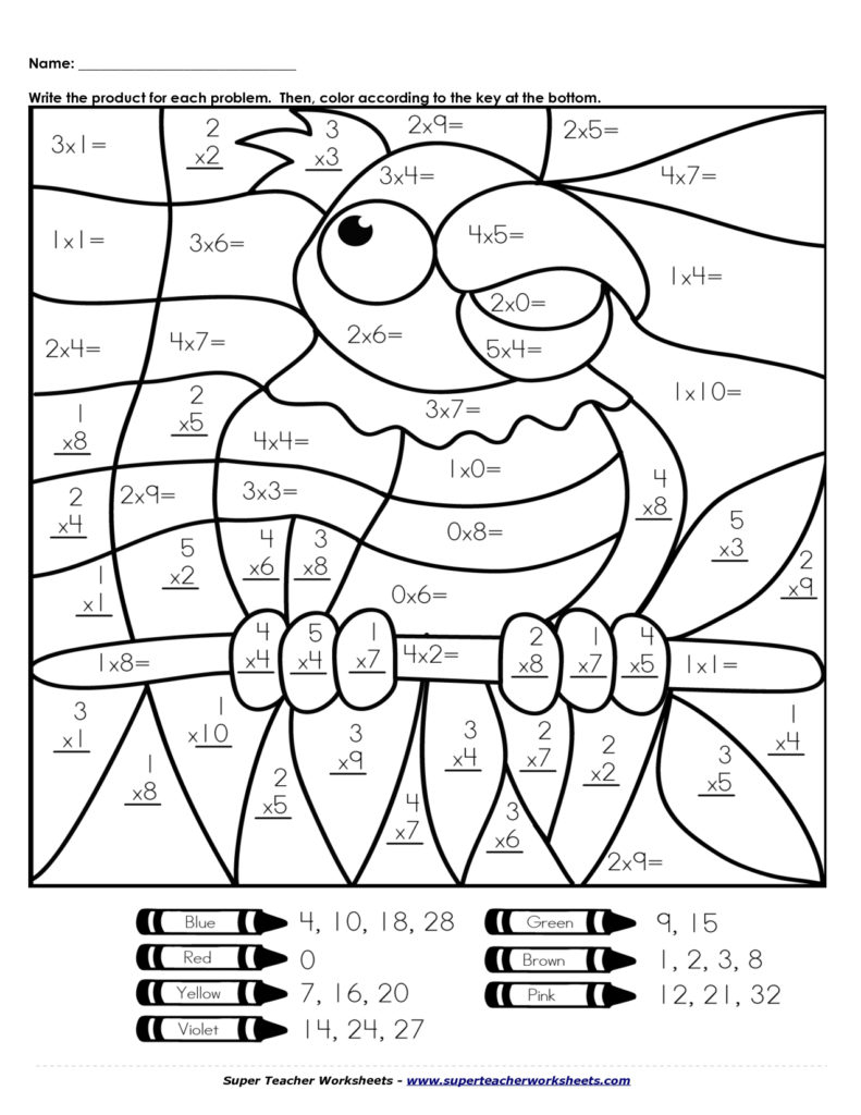 Christmas Multiplication Coloring Worksheets 4th Grade Printable Multiplication Flash Cards