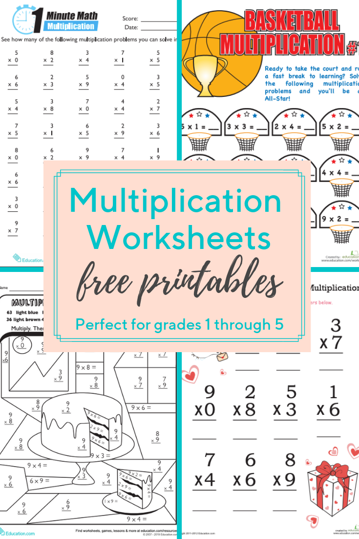 Multiplication Worksheets And Printables These 